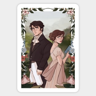 Pride and Prejudice Sticker